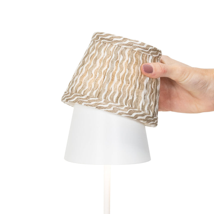Zafferano × Fermoy Fabric Lampshade - Pop Art Design