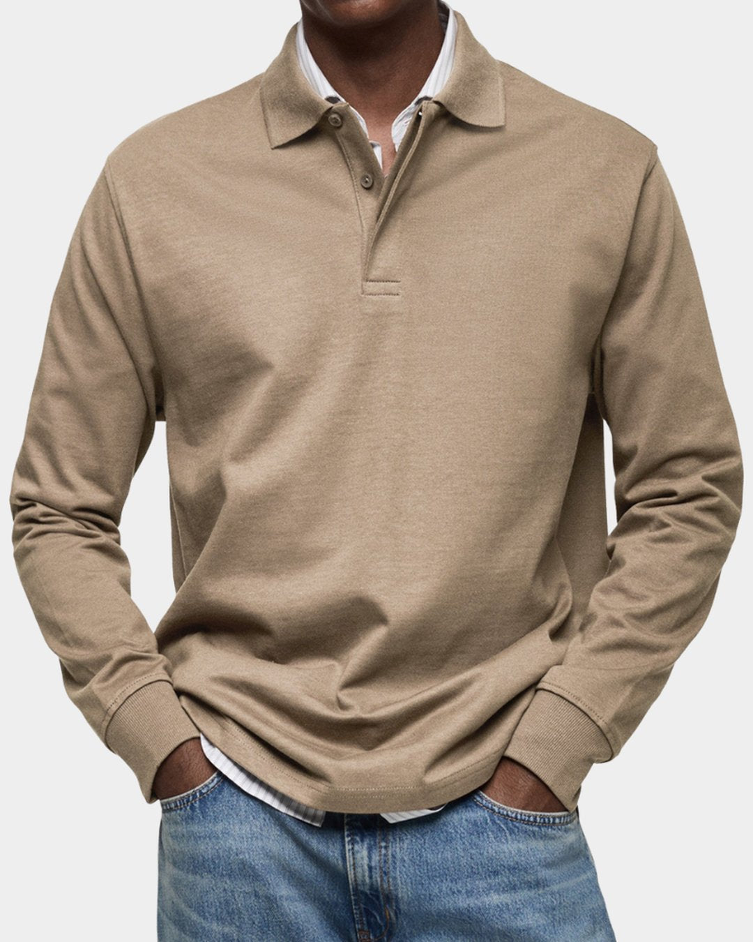 Godfrey | Classic Long-Sleeve Polo Shirt