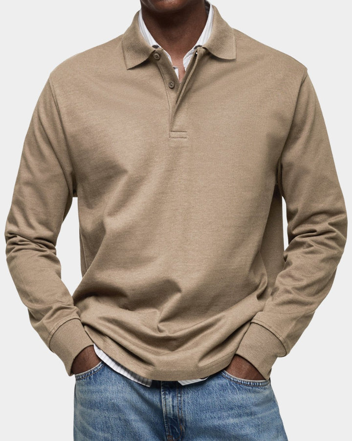 Godfrey | Classic Long-Sleeve Polo Shirt