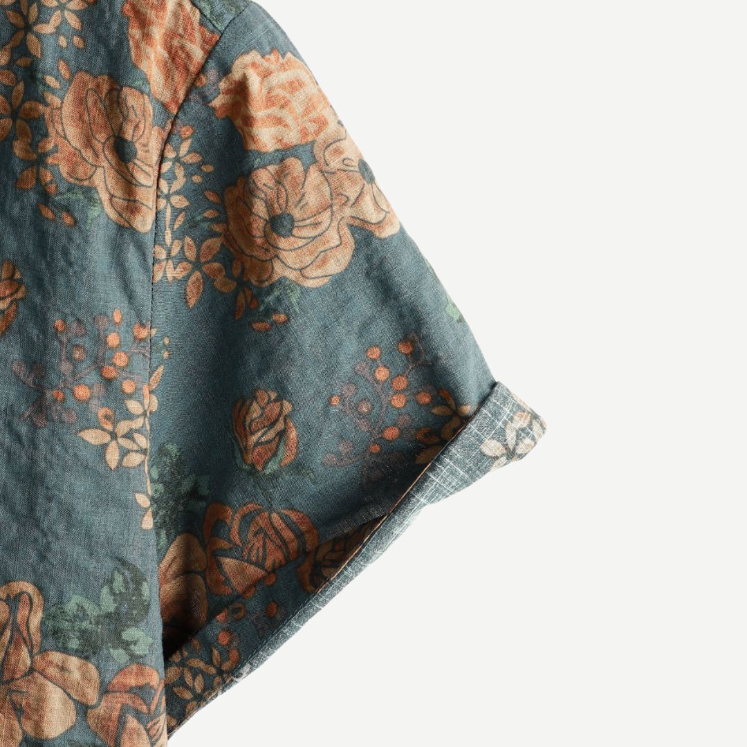 Vito | Vintage Floral Retro Shirt