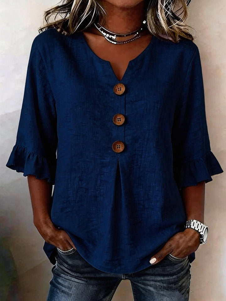 Thelma | Ruffled Blouse