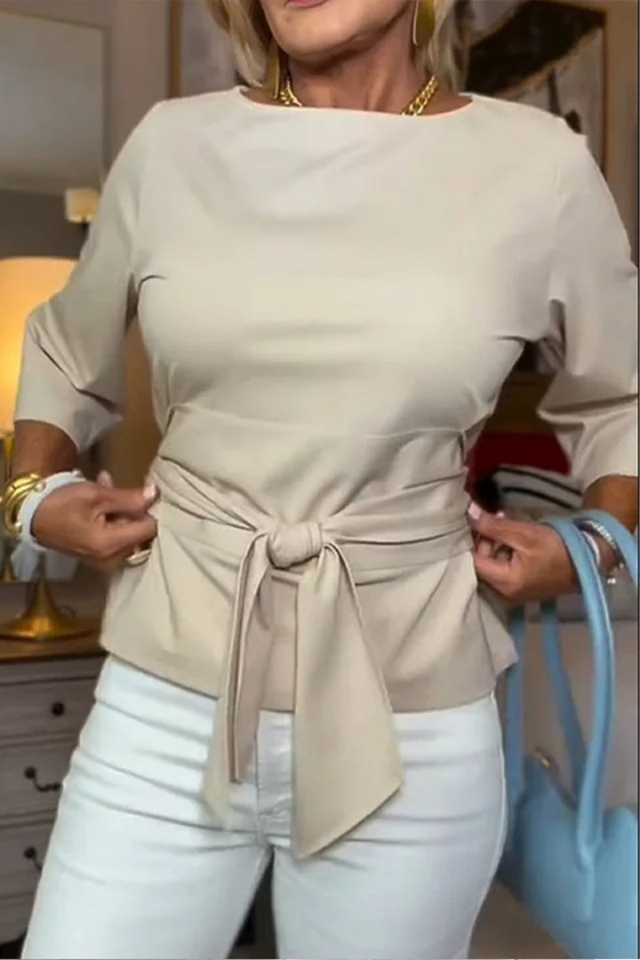 Charity | Stylish Bow Waist Top