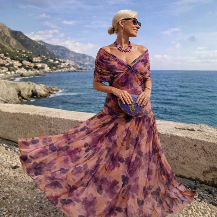 Lizzie | Off Shoulder Maxi Dress