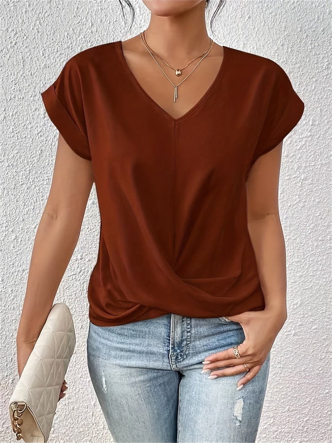 Chloe | Women's V-Neck T-Shirt