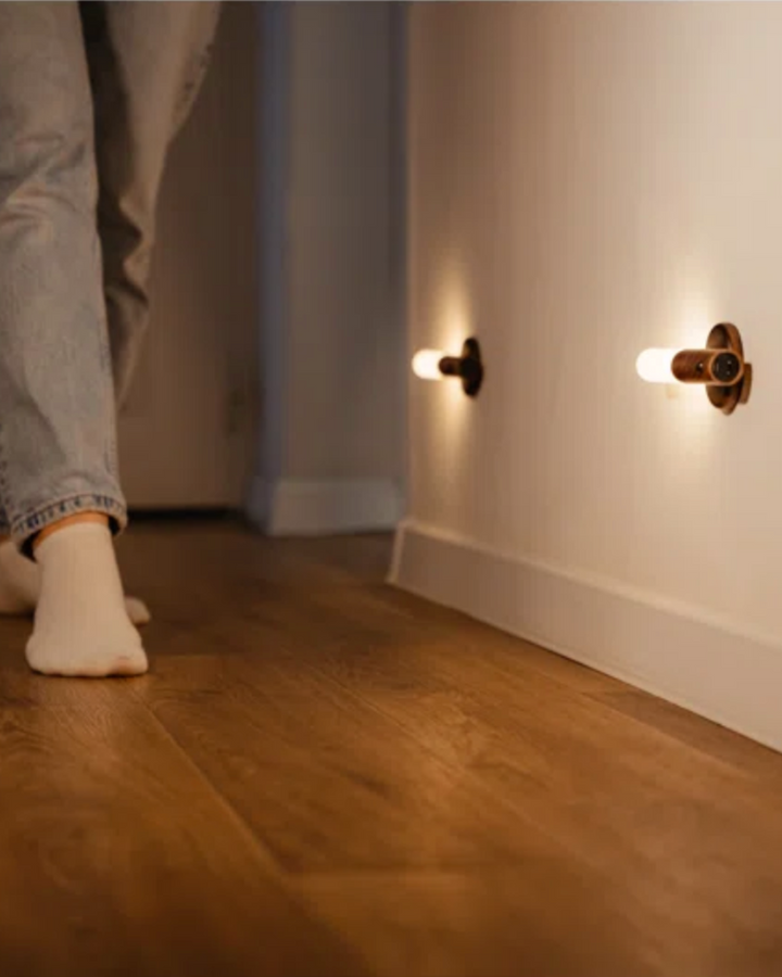 Arne Rechargeable Wood Wall Lamp | Buy 1 Get 1 Free