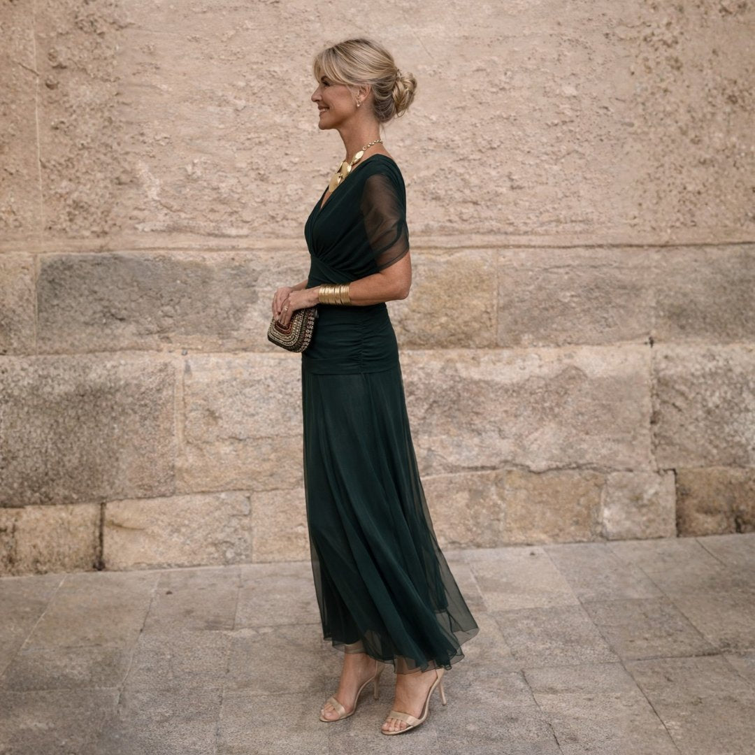 Lizzie | Off Shoulder Maxi Dress
