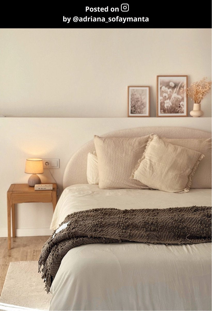 Table Lamp Ø｜Brown Ceramic Base Japandi Design | Buy 1 Get 1 Free