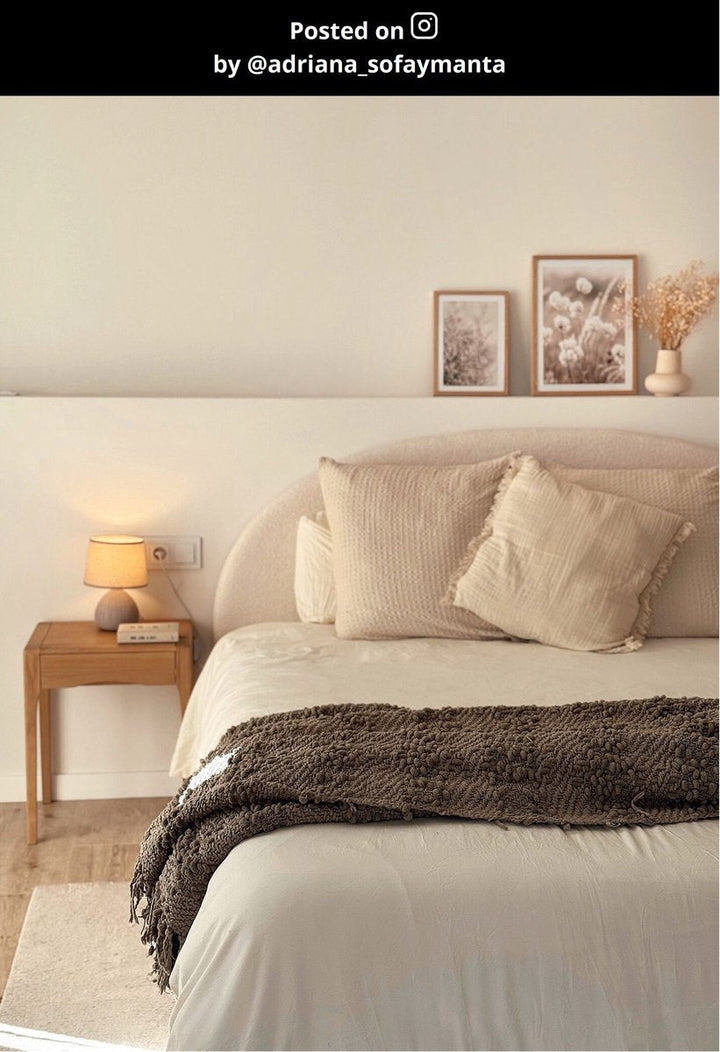Table Lamp Ø｜Brown Ceramic Base Japandi Design | Buy 1 Get 1 Free