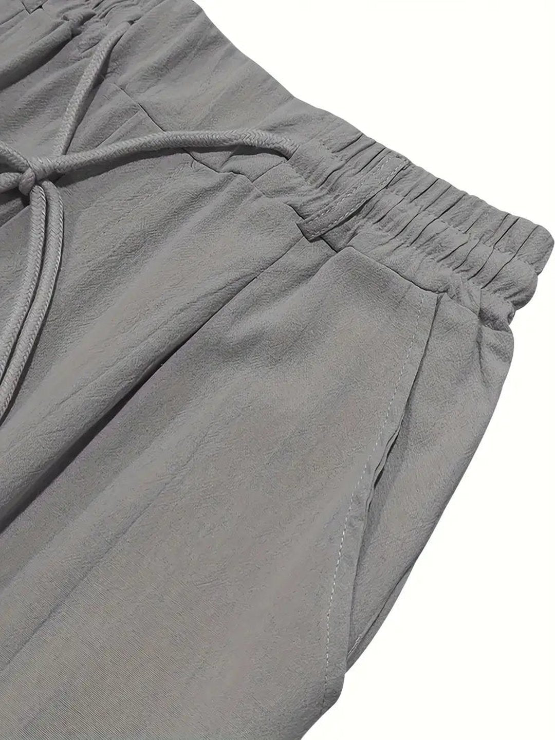 Otis | Wide Linen Drawstring Pants