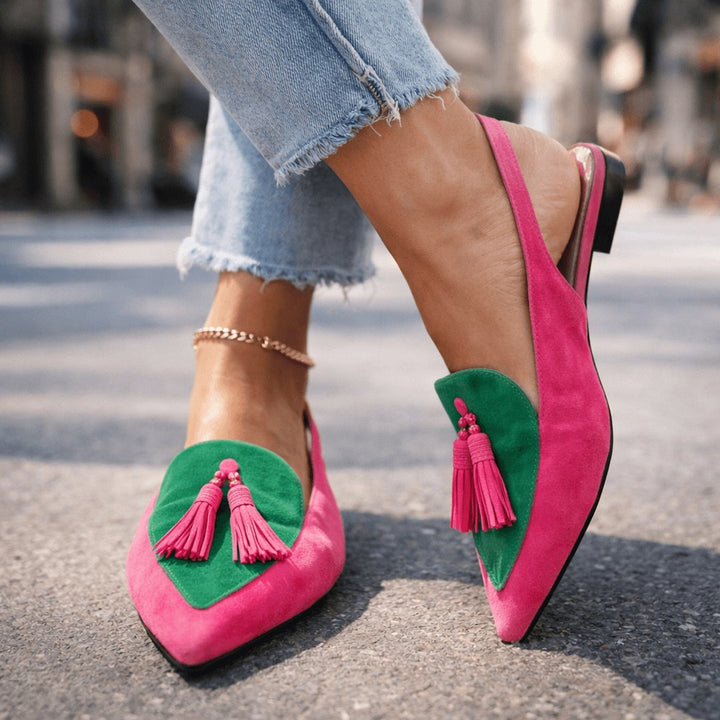 Eugenie | Sandals With Straps And Tassels