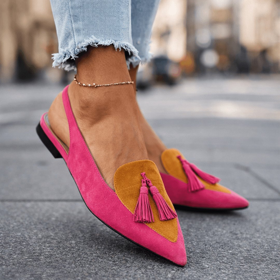 Eugenie | Sandals With Straps And Tassels