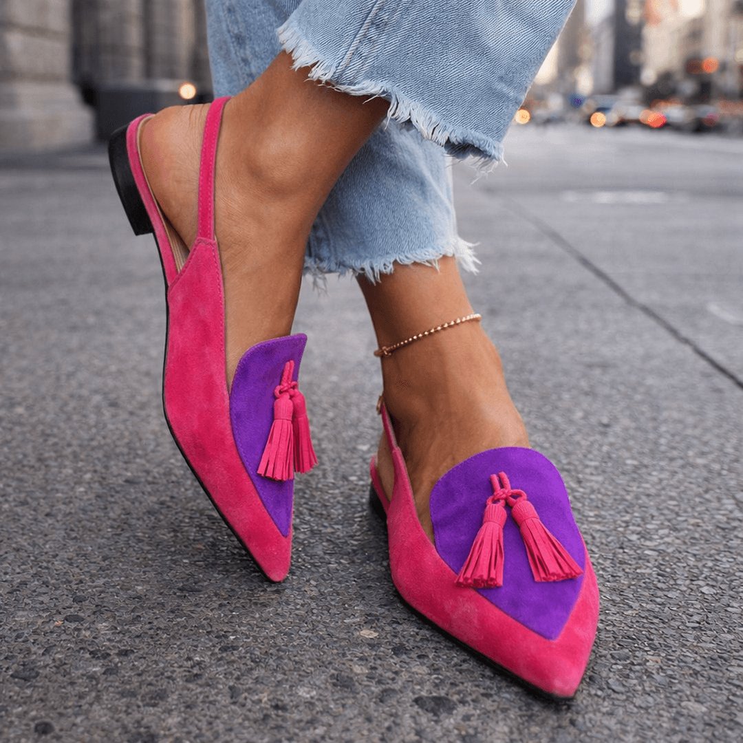 Eugenie | Sandals With Straps And Tassels