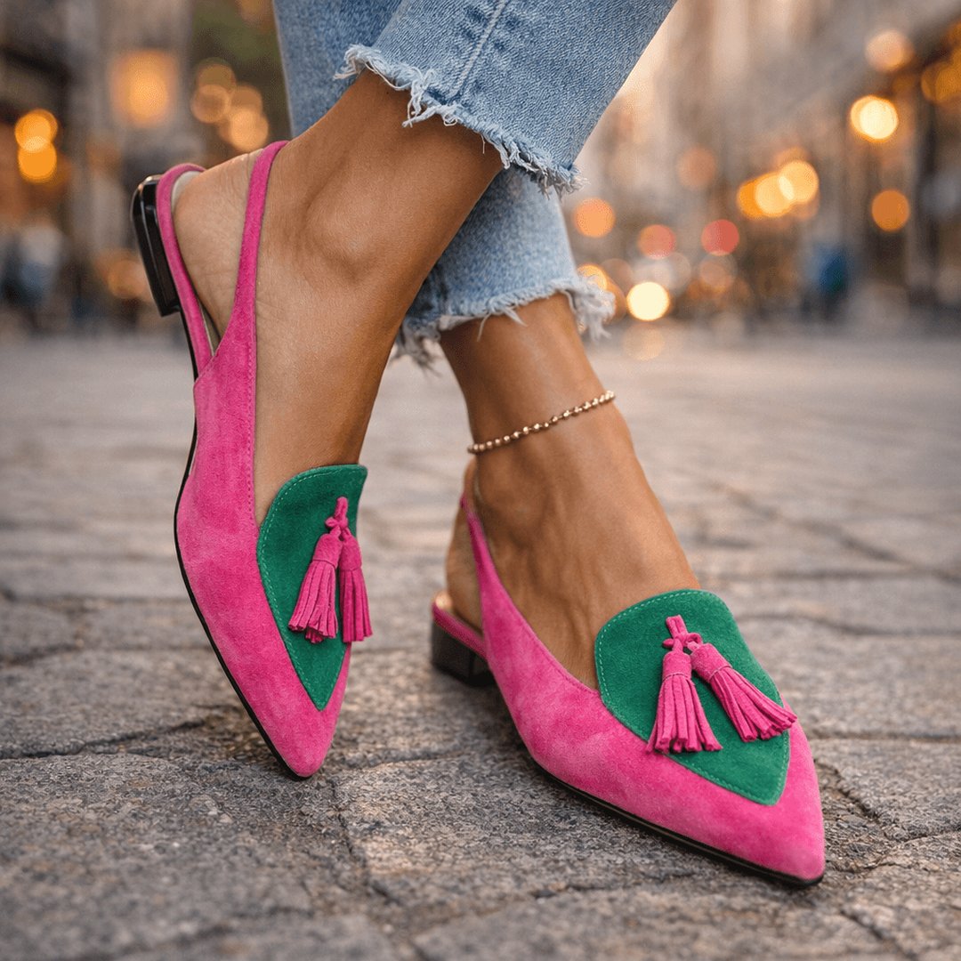 Eugenie | Sandals With Straps And Tassels