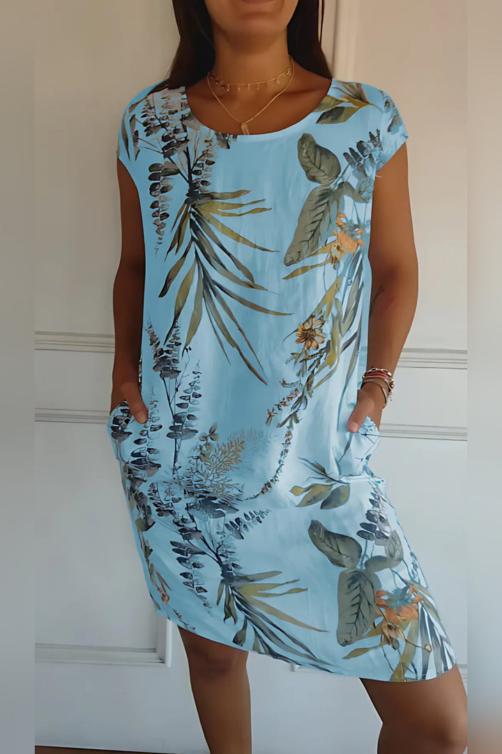 Fenella | Comfy Round Neck Dress