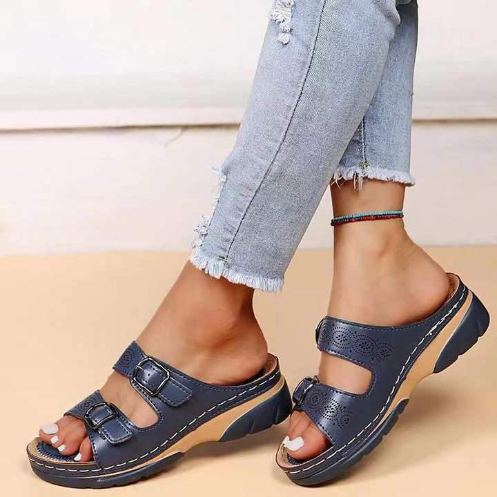 Alina | Orthopedic Leather Sandals