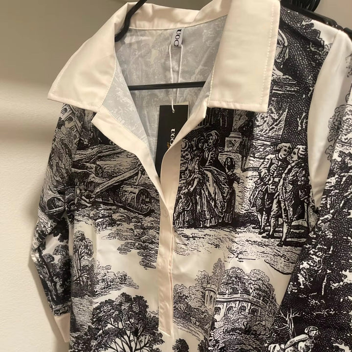 Nadia | Vintage Mini Tunic Dress