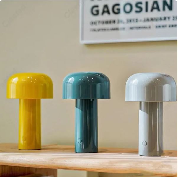 Rome - Wireless Mushroom Table Lamp