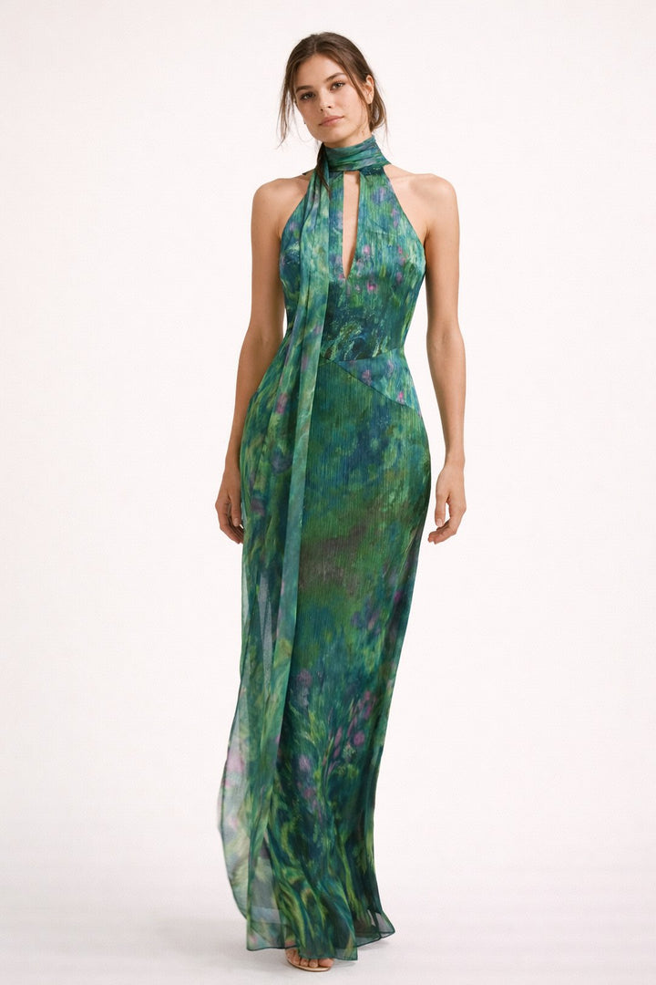 Soon | Long Halter Dress