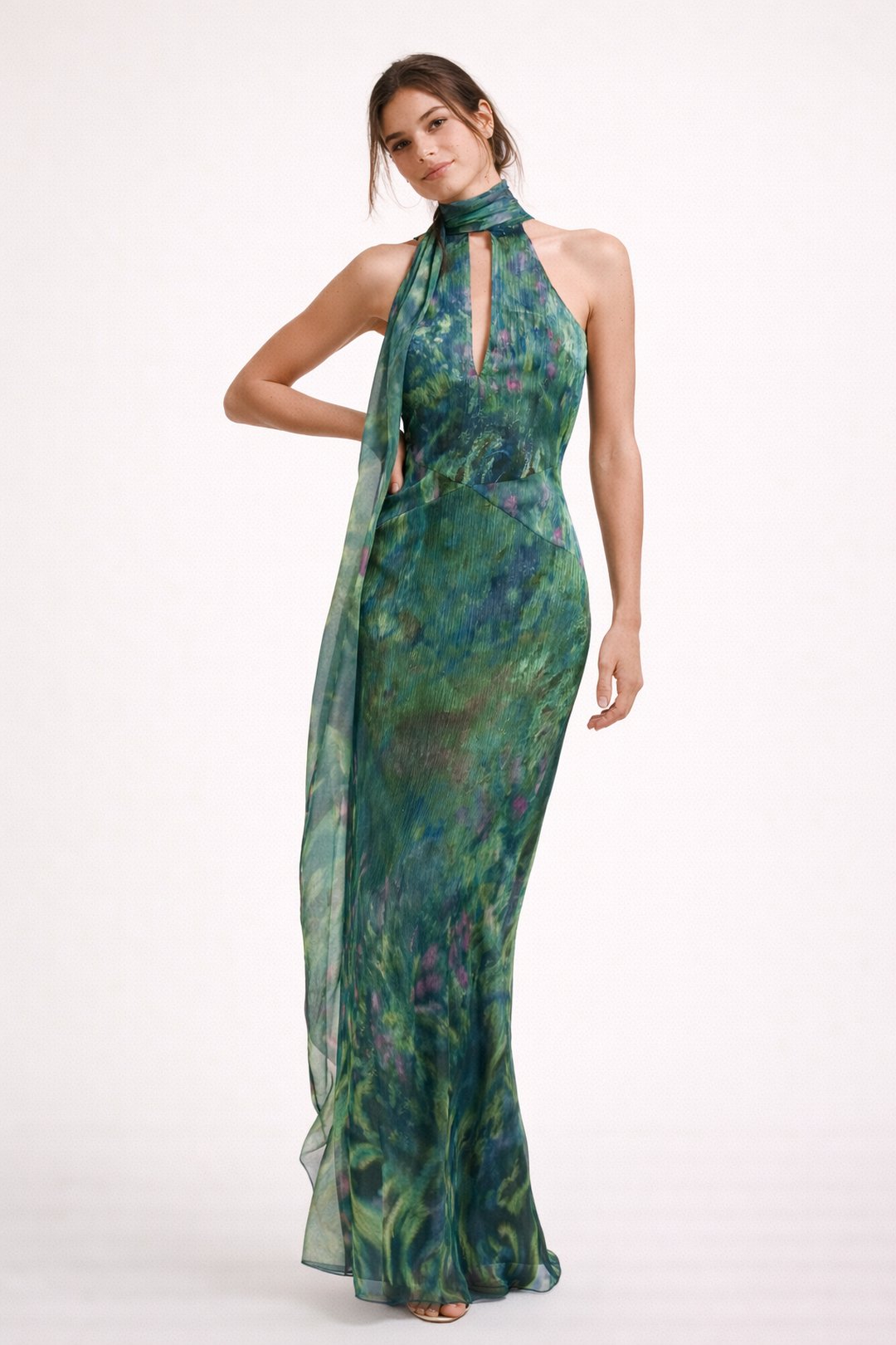 Soon | Long Halter Dress