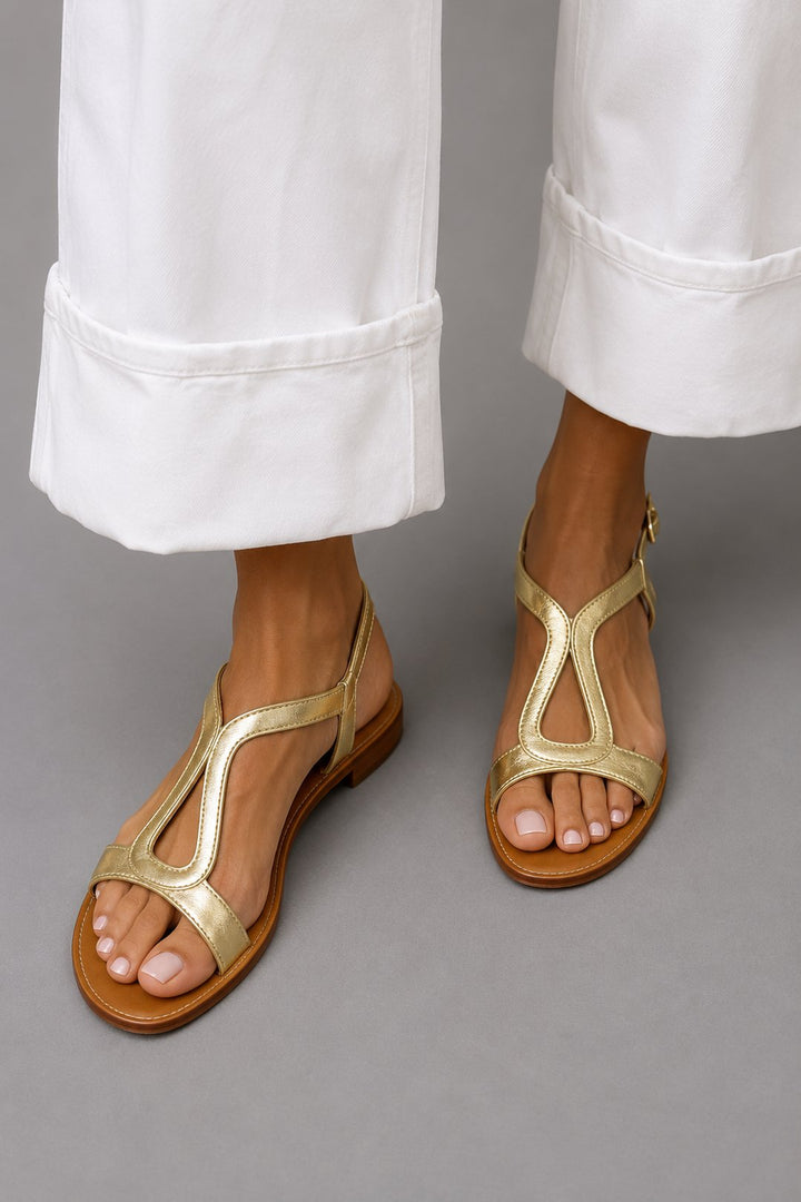 Consuelo | Elegant Flat Sandals