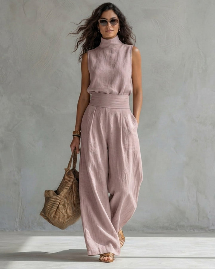 Vincetta | Wide Leg Pants and Top Set