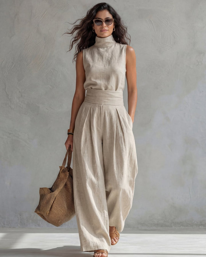 Vincetta | Wide Leg Pants and Top Set
