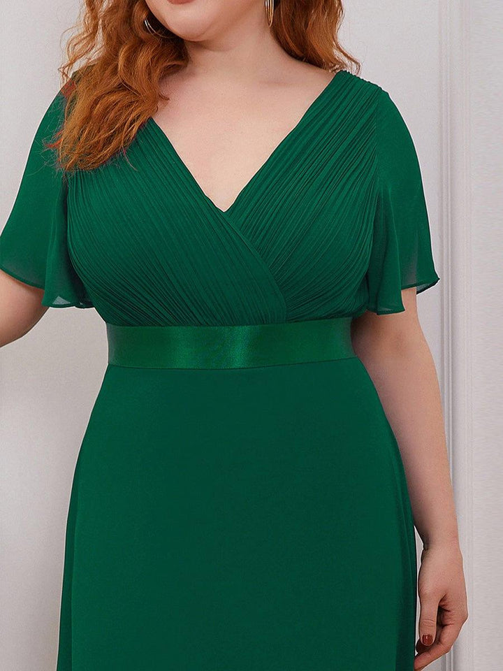 Monique | Long Empire Waist Bridesmaid Dress