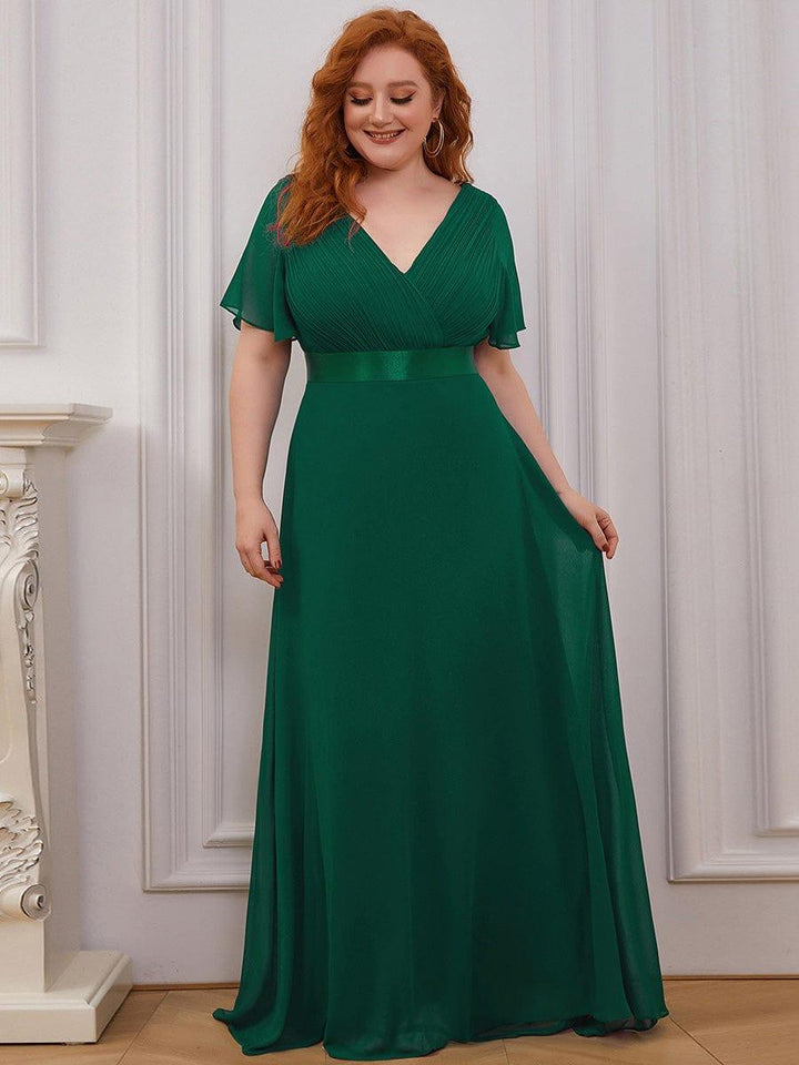Monique | Long Empire Waist Bridesmaid Dress