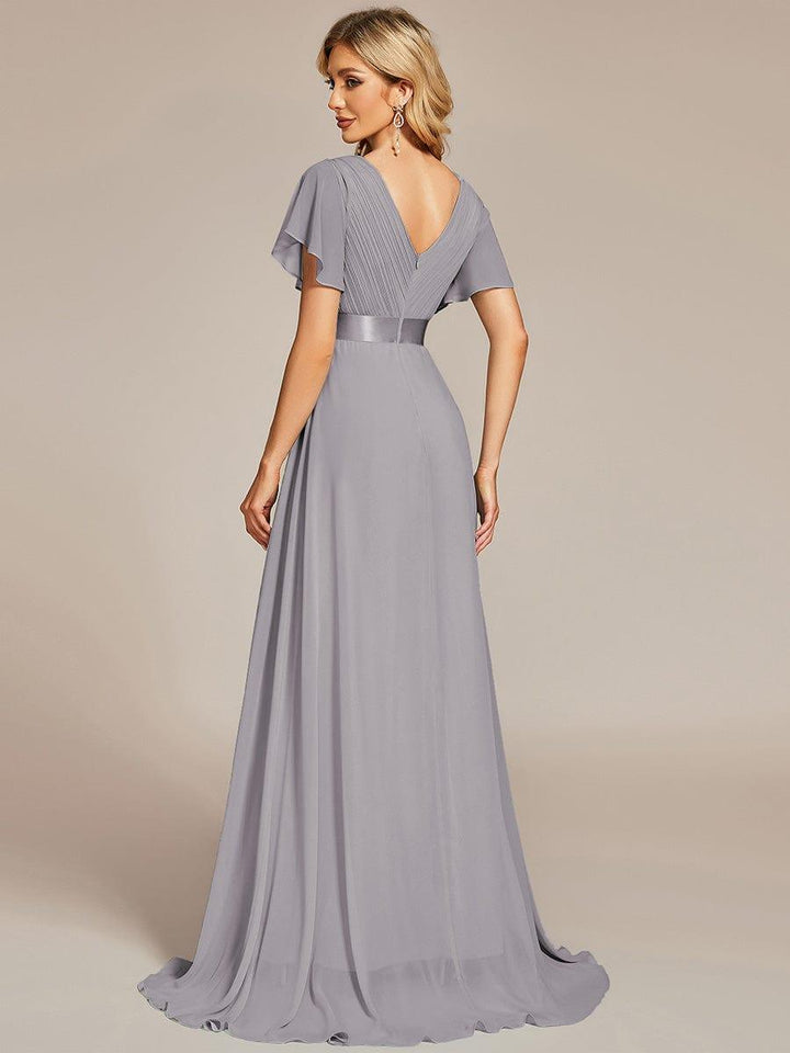 Monique | Long Empire Waist Bridesmaid Dress