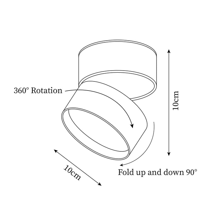 Favilla Surface Ceiling Light