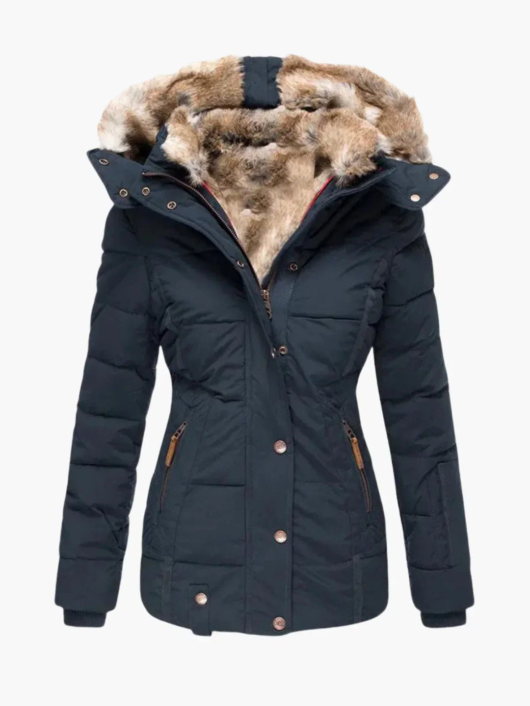 Noreen | Fur-lined winter jacket