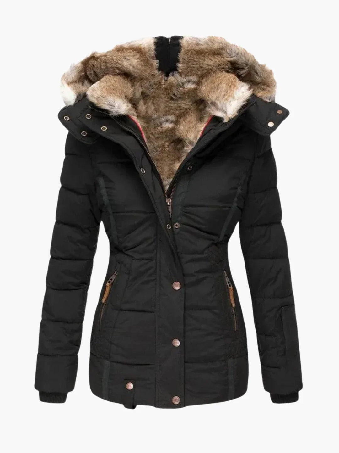 Noreen | Fur-lined winter jacket