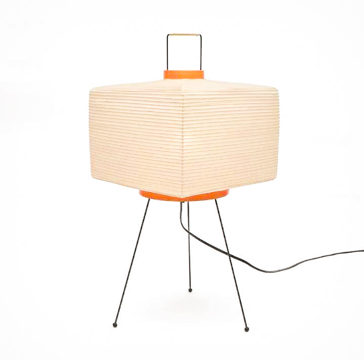 Yoko - Cube-Shaped Tripod Floor Lamp