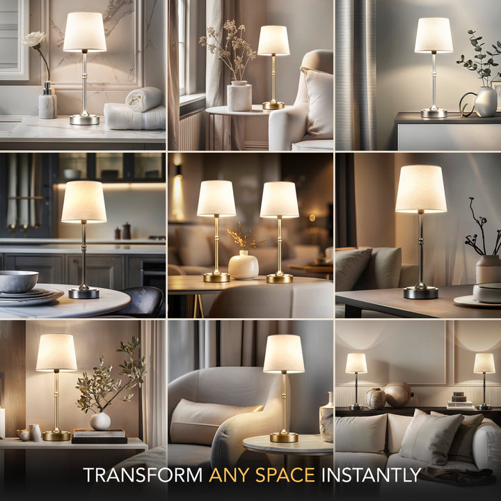 Brass Base Modern Luxury Table Lamp