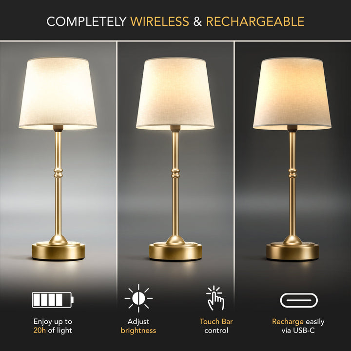 Brass Base Modern Luxury Table Lamp