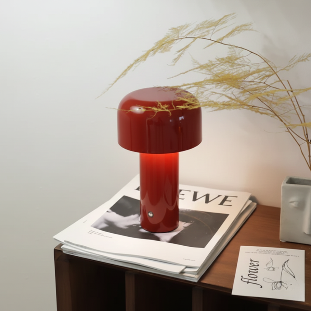 Rome - Wireless Mushroom Table Lamp
