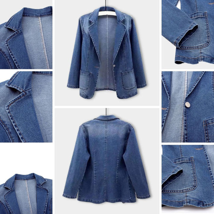 Nanna | Stylish Denim Blazer