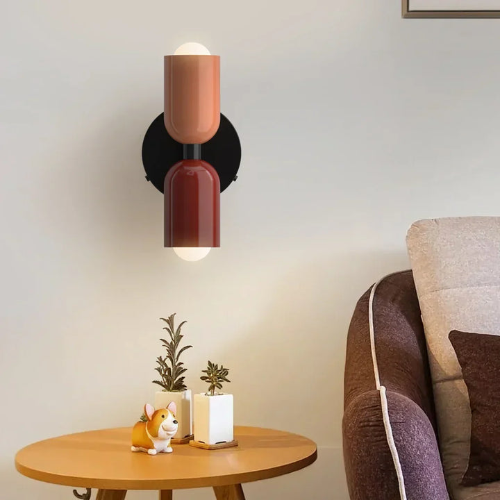 Rose Macaron Style Up Down Wall Lamp | Buy 1 Get 1 Free