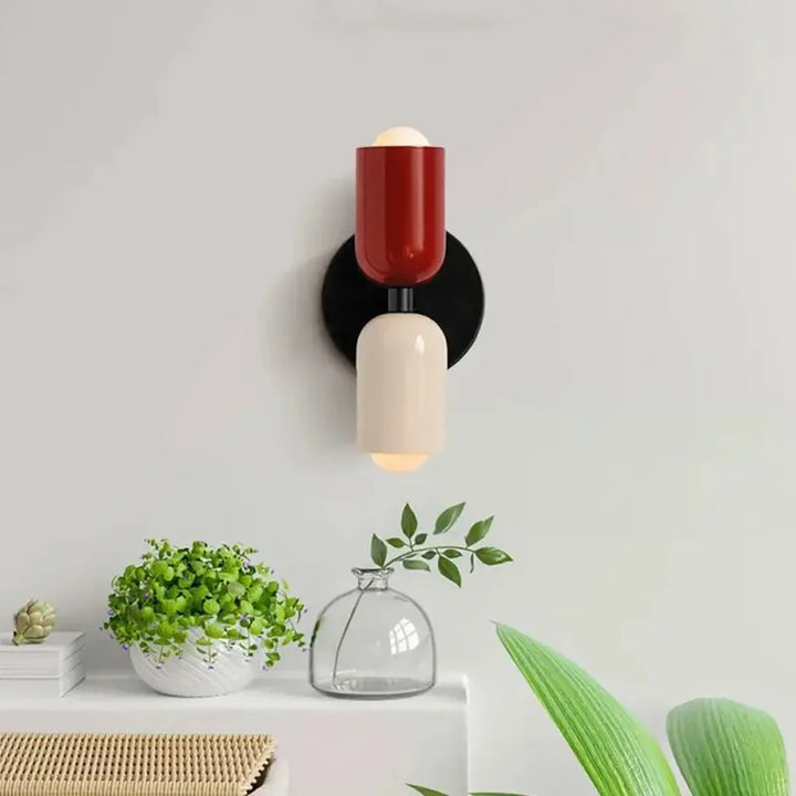 Rose Macaron Style Up Down Wall Lamp | Buy 1 Get 1 Free