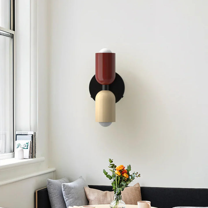 Rose Macaron Style Up Down Wall Lamp | Buy 1 Get 1 Free