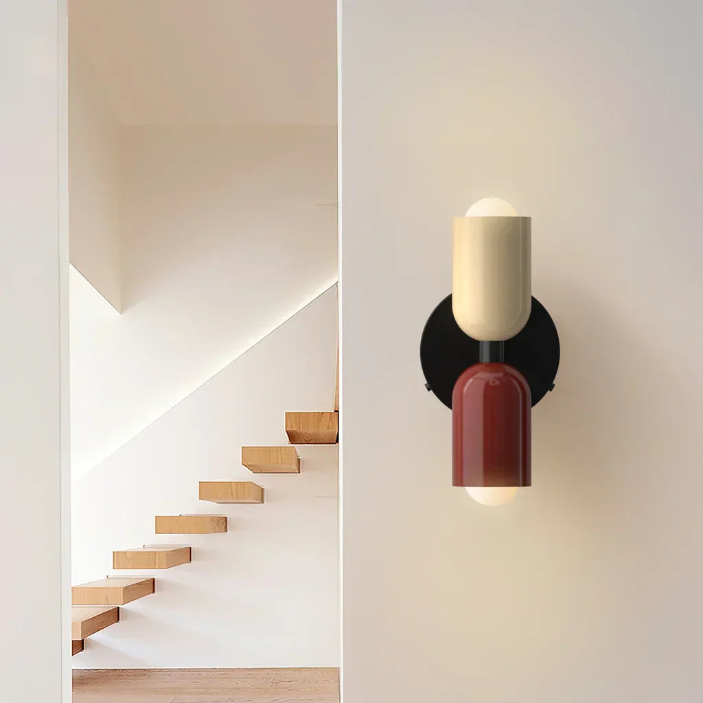 Rose Macaron Style Up Down Wall Lamp | Buy 1 Get 1 Free