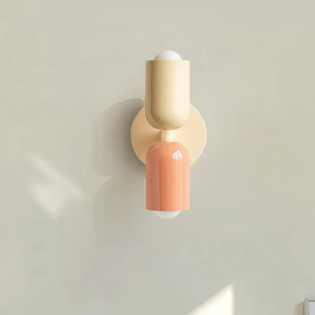 Rose Macaron Style Up Down Wall Lamp | Buy 1 Get 1 Free
