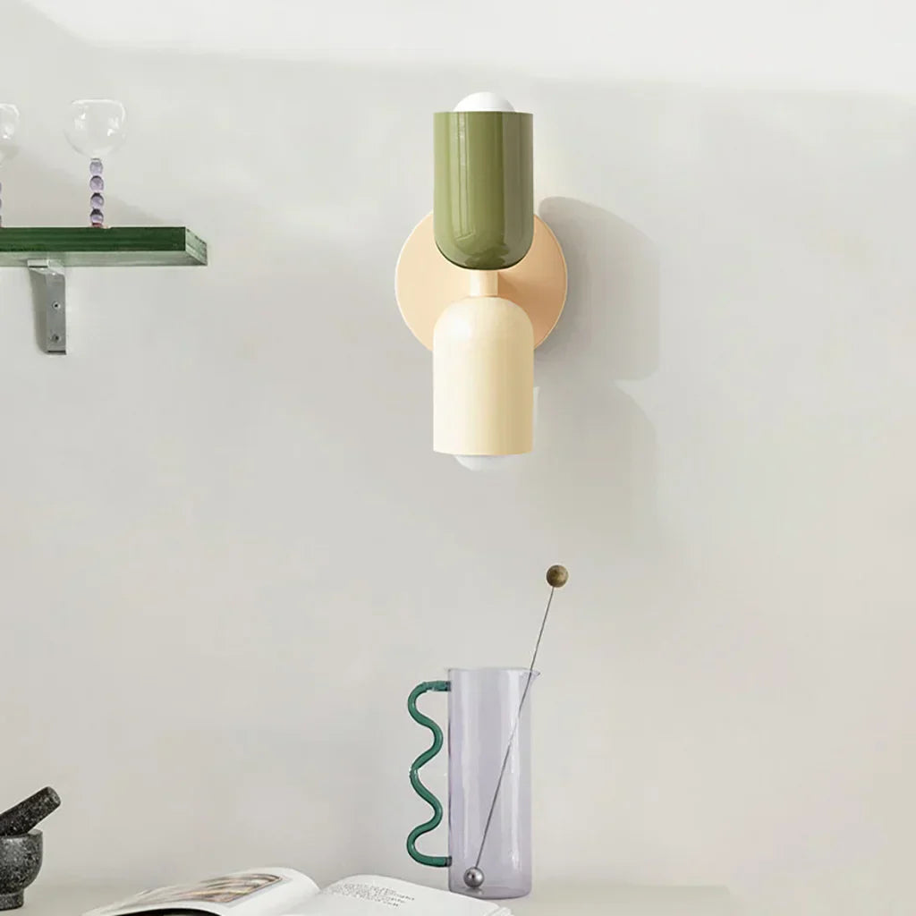 Rose Macaron Style Up Down Wall Lamp | Buy 1 Get 1 Free