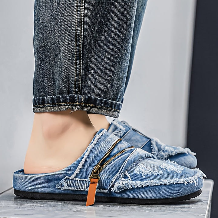 Rory | Denim Mules