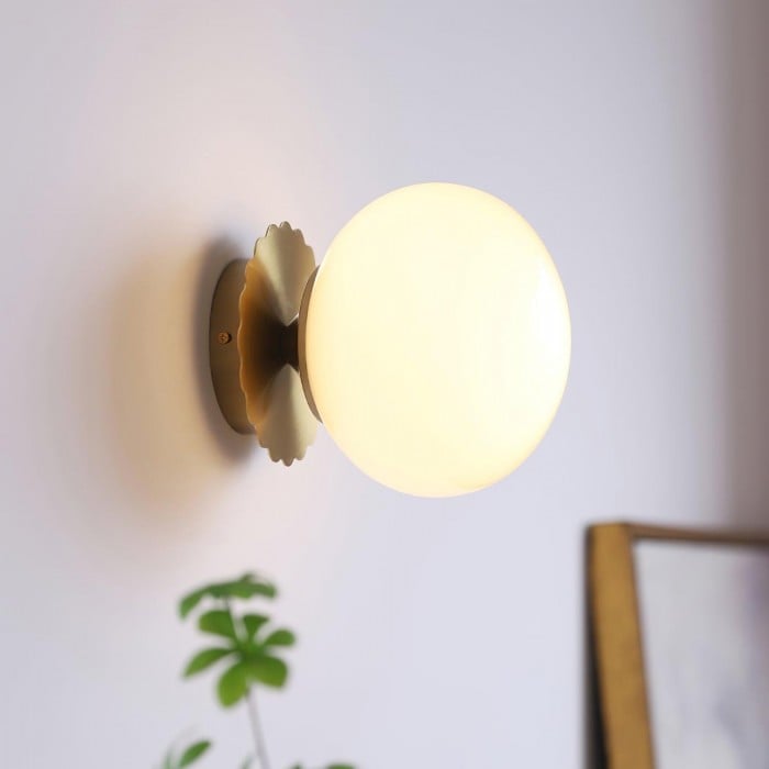 Medieval Bauhaus Glass Ball Wall Lamp | Buy 1 Get 1 Free