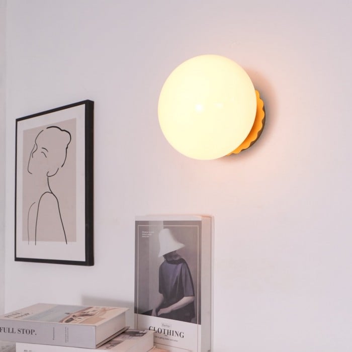 Medieval Bauhaus Glass Ball Wall Lamp | Buy 1 Get 1 Free