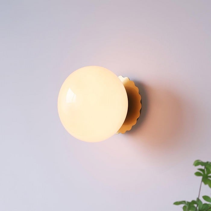 Medieval Bauhaus Glass Ball Wall Lamp | Buy 1 Get 1 Free