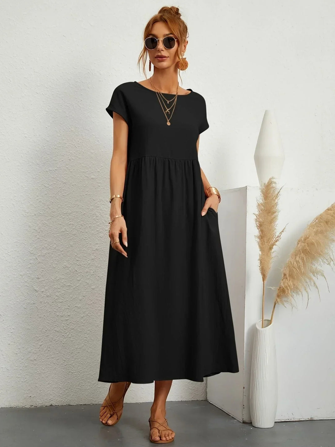 Bridget | Tummy-Covering Comfort Dress