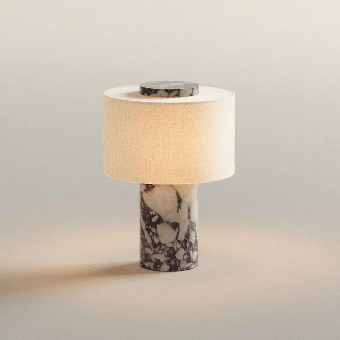 Marble Base Premium Fabric Luxury Table Lamp | Buy 1 Get 1 Free