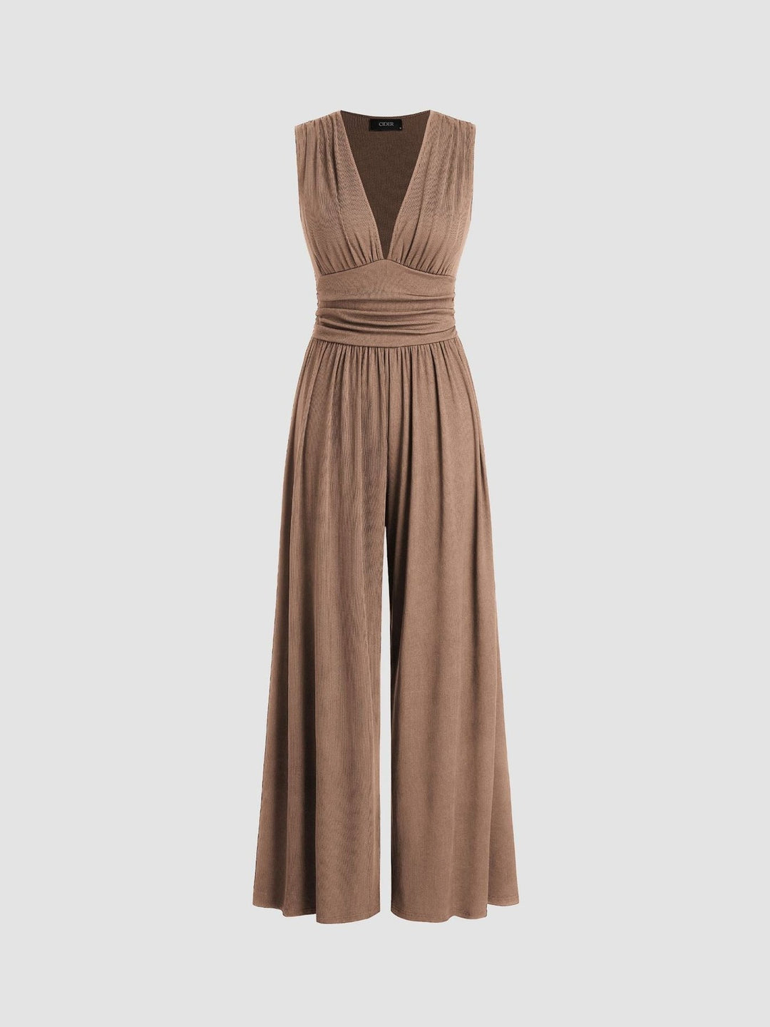 Vocette | Elegant Sleeveless Wide-Leg Jumpsuit